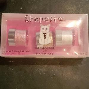 Shu uemura my precious glitter set Karl Lagerfeld